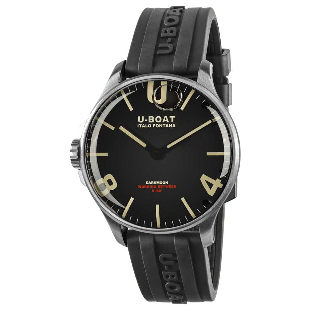 U-Boat 8463/B Darkmoon 44mm Steel Wristwatch - H S Johnson