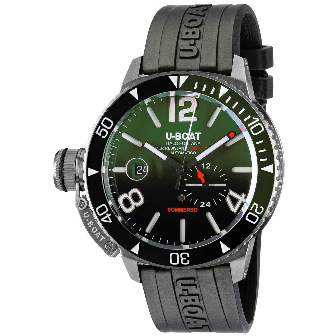 U-Boat 9520 Sommerso Ceramic Green Wristwatch - H S Johnson