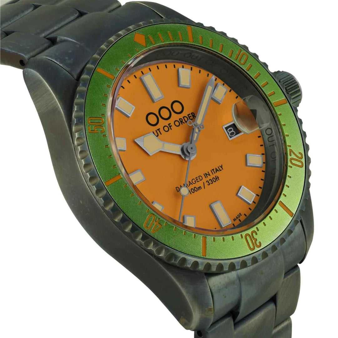 Out Of Order 001-18.MEL Melone Casanova Ultra Distressed Wristwatch