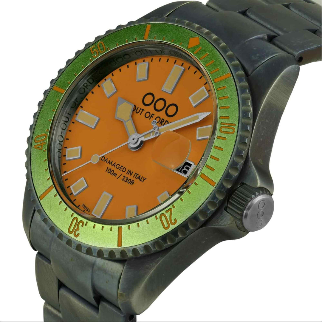 Out Of Order 001-18.MEL Melone Casanova Ultra Distressed Wristwatch