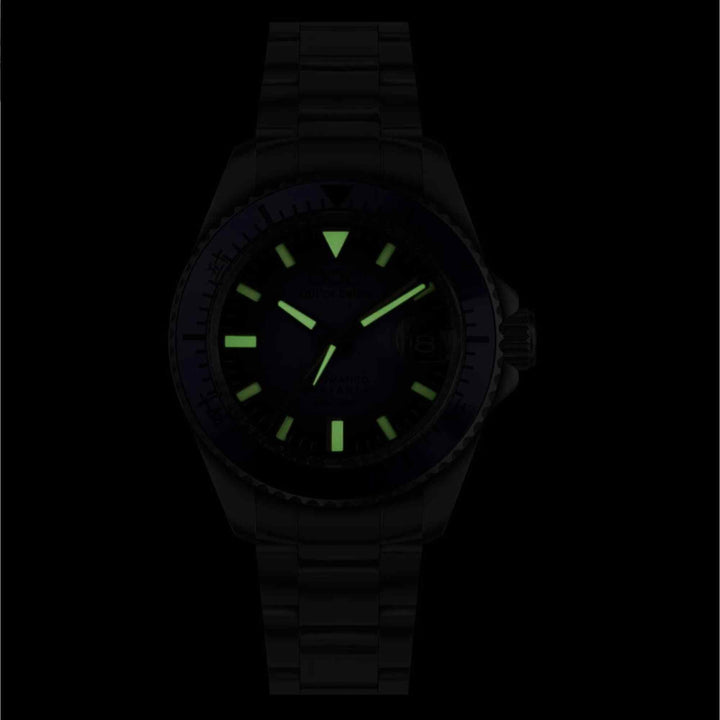 Out Of Order 001-21.LI.SS Automatico Quaranta Indigo Ultra Brushed Wristwatch