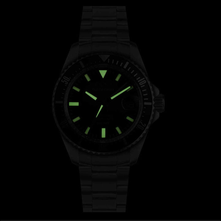 Out Of Order 001-21.NE.SS Black Automatico Quaranta Ultra Brushed Wristwatch