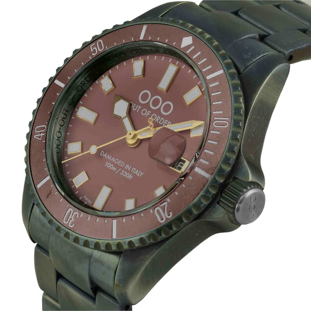 Out Of Order 001-27.CI Cipria Casanova Ultra Distressed Wristwatch