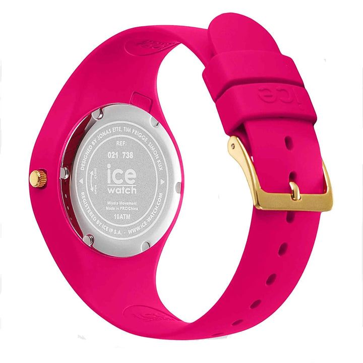 Ice 021738 Flower Fuschia Blossom Wristwatch