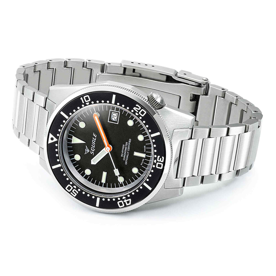 Squale 1521COSCL.SQ20B Men's Classic COSC Automatic Wristwatch
