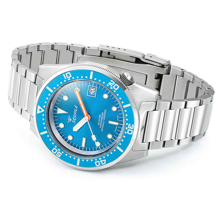 Squale 1521COSOCN.SQ20B Men's Classic COSC Automatic Wristwatch