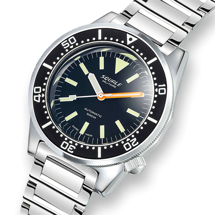 Squale 1521MIL.SQ20L Men's Classic Dive Automatic Wristwatch
