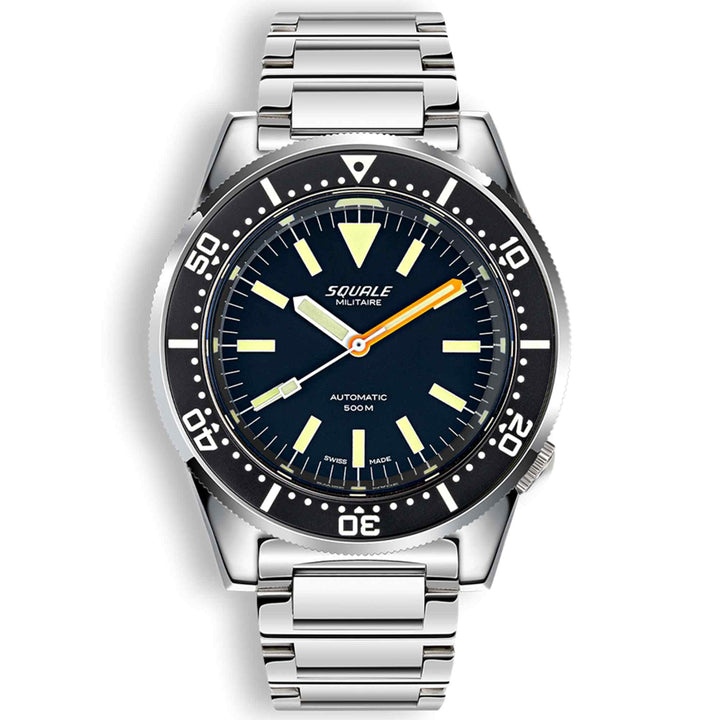 Squale 1521MIL.SQ20L Men's Classic Dive Automatic Wristwatch