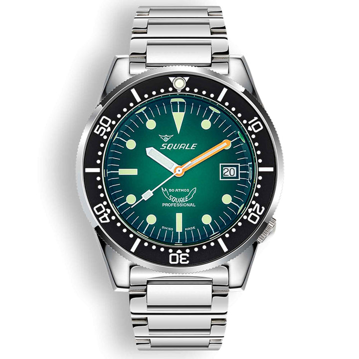 Squale  1521PROFGR.SQ20L Men's Classic Dive Automatic Wristwatch