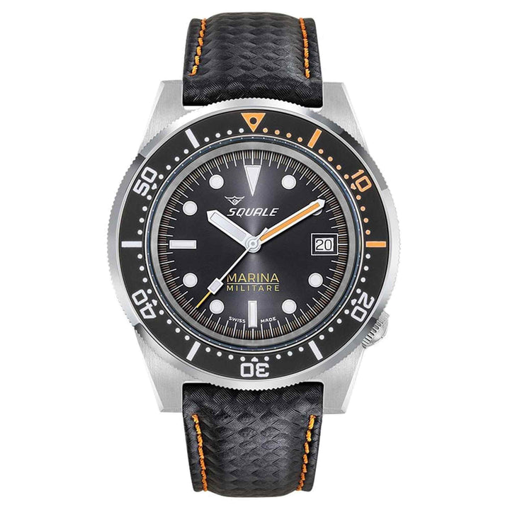 Squale 1521MARINA.MIBK Men's Limited Edition Automatic Wristwatch