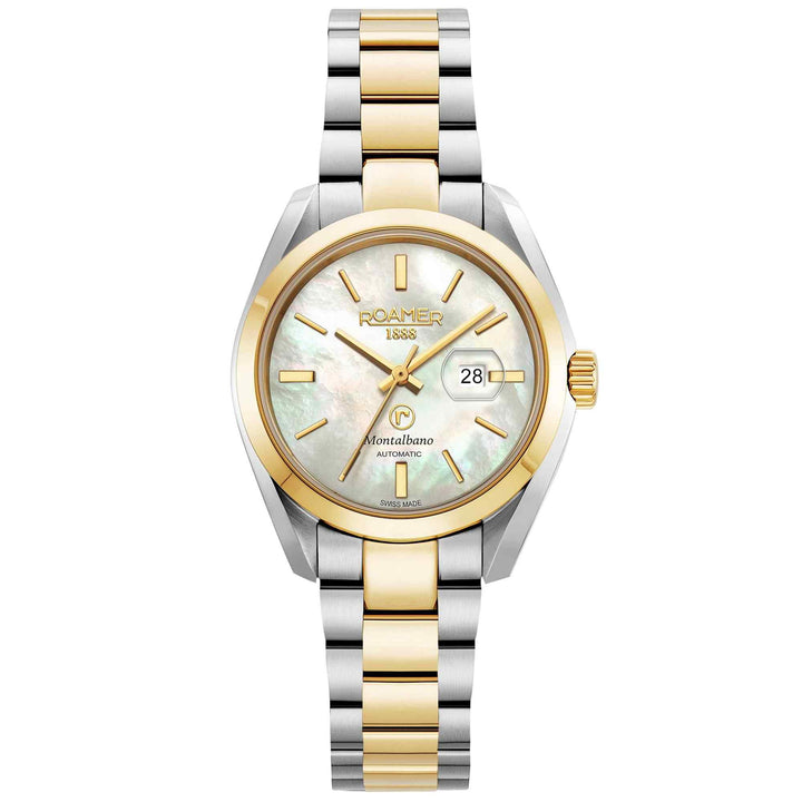 Roamer 996990 47 20 20 Women's Montalbano Two Tone Automatic Wristwatch