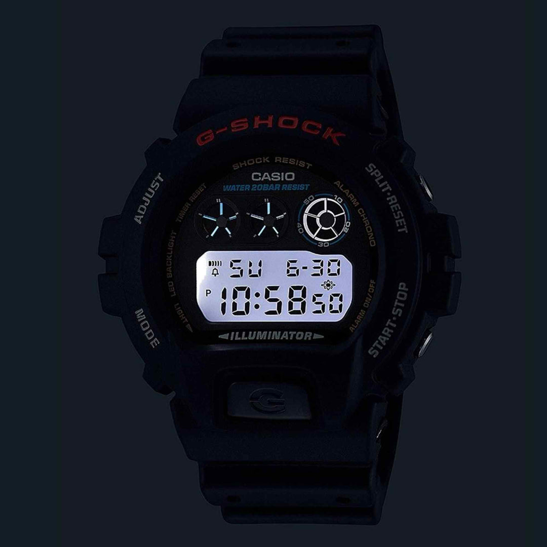 G-Shock DW-6900U-1ER LED Backlit Wristwatch