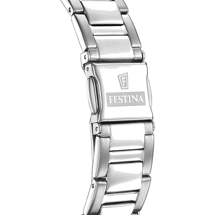 Festina F20606/1 Women's Boyfriend Mother Of Pearl Dial Wristwatch