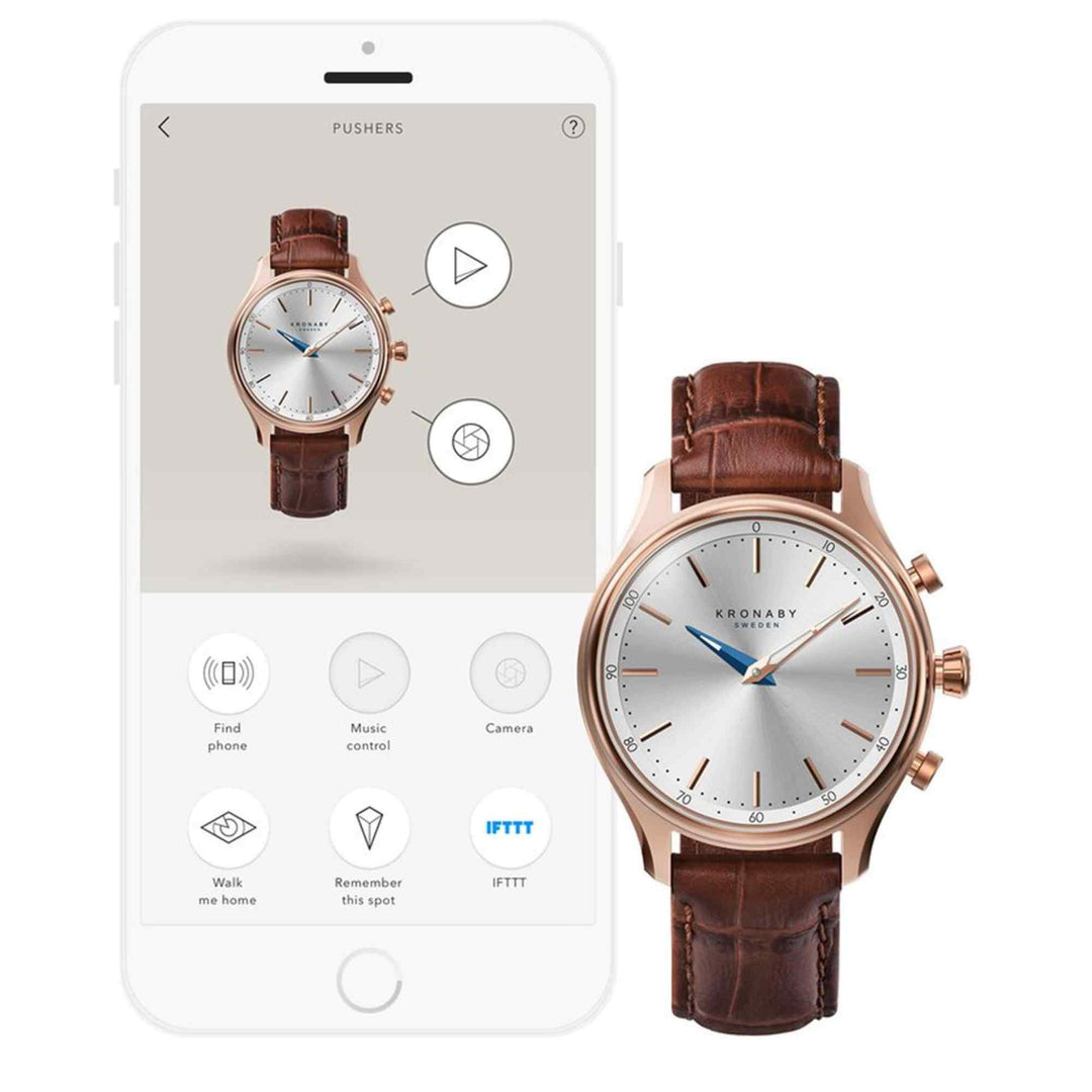 Kronaby S2748/1 Sekel Hybrid Smartwatch