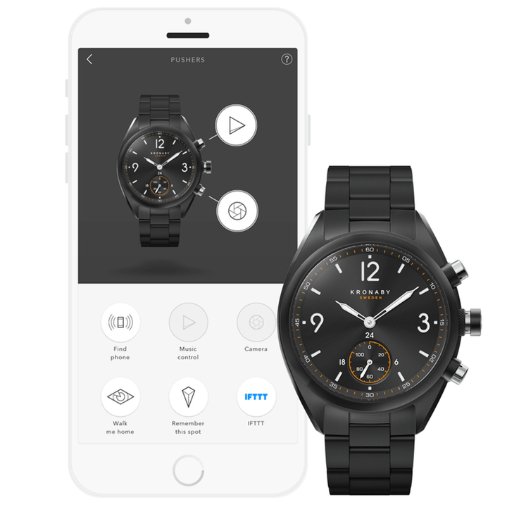 Kronaby S3115/1 Apex Hybrid Smartwatch