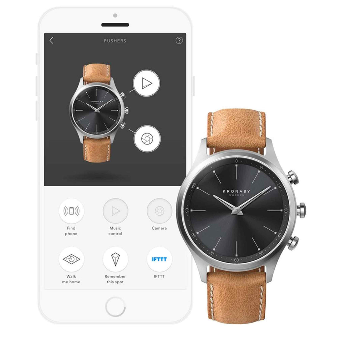Kronaby S3123/1 Sekel Hybrid Smartwatch