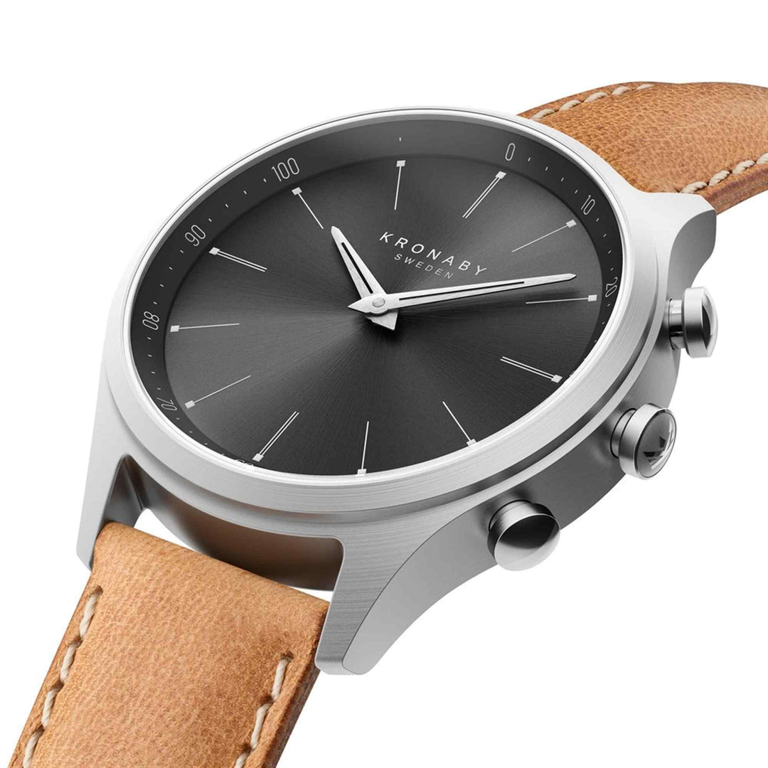 Kronaby S3123/1 Sekel Hybrid Smartwatch