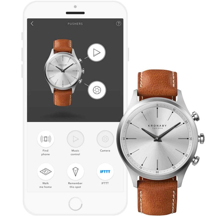 Kronaby S3125/1 Sekel Hybrid Smartwatch