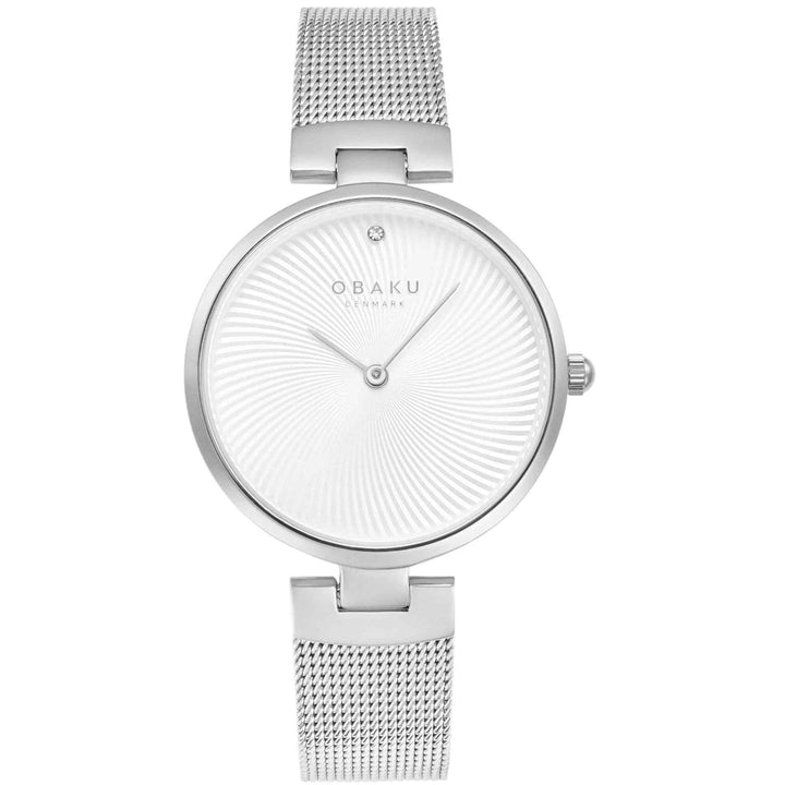 Obaku V256LXCIMC Women's Diamant-Steel Wristwatch