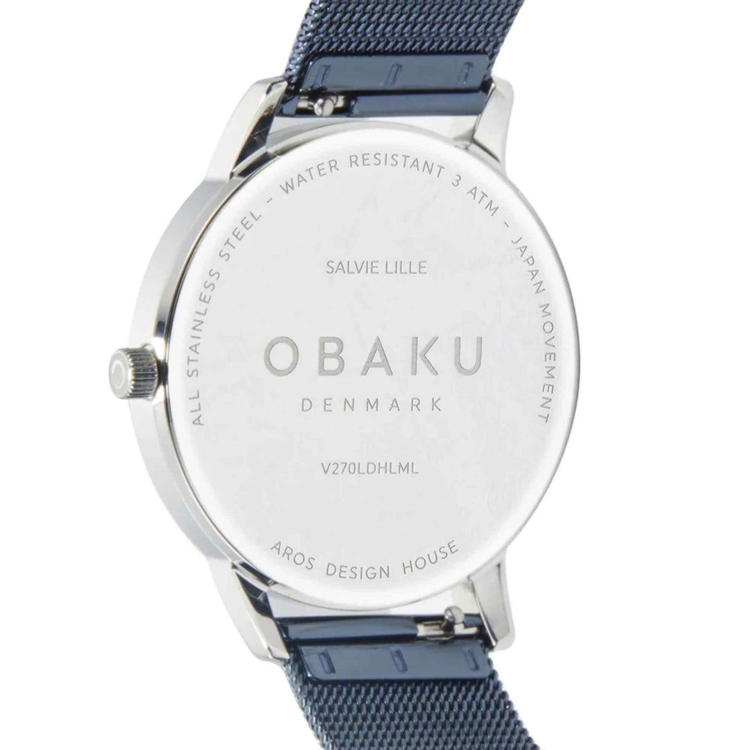 Obaku V270LDHLML-X EX-DISPLAY Salvie-Lille Arctic Wristwatch