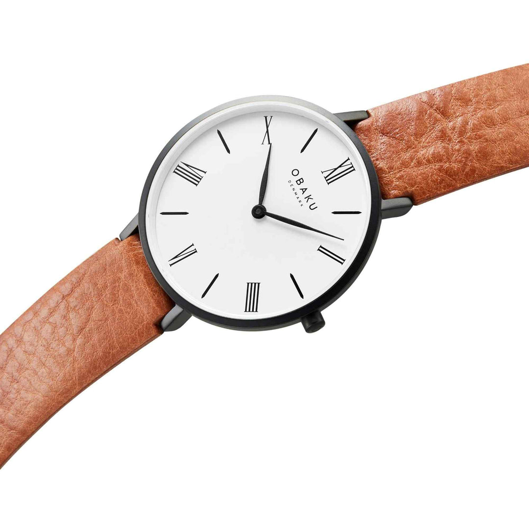 Obaku V283LXBWRZ Women's Folie Lille-Tawny Wristwatch