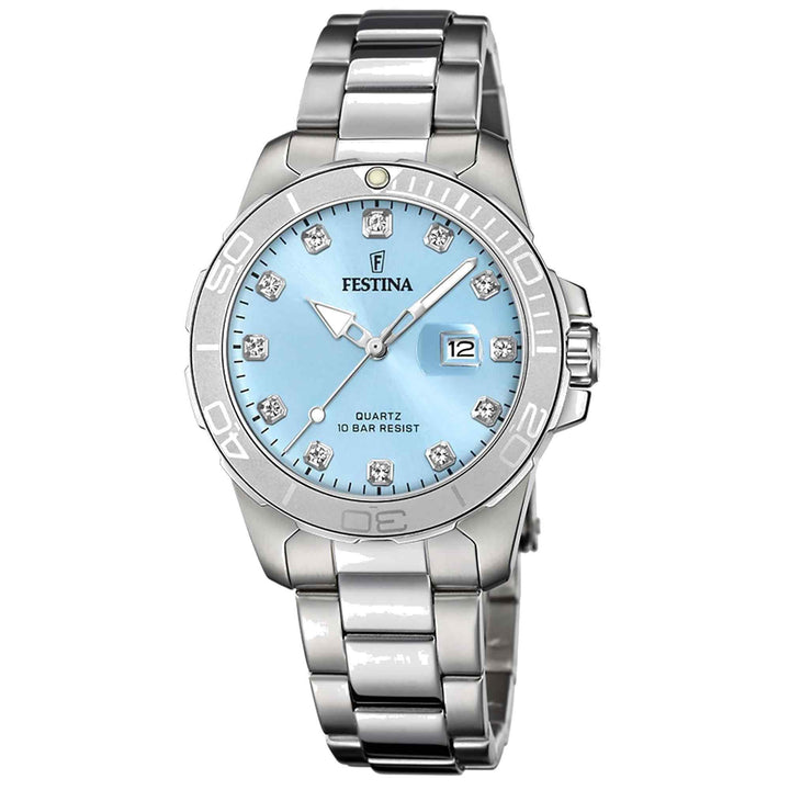 Festina F20503/5 Women's Boyfriend Blue Dial Wristwatch