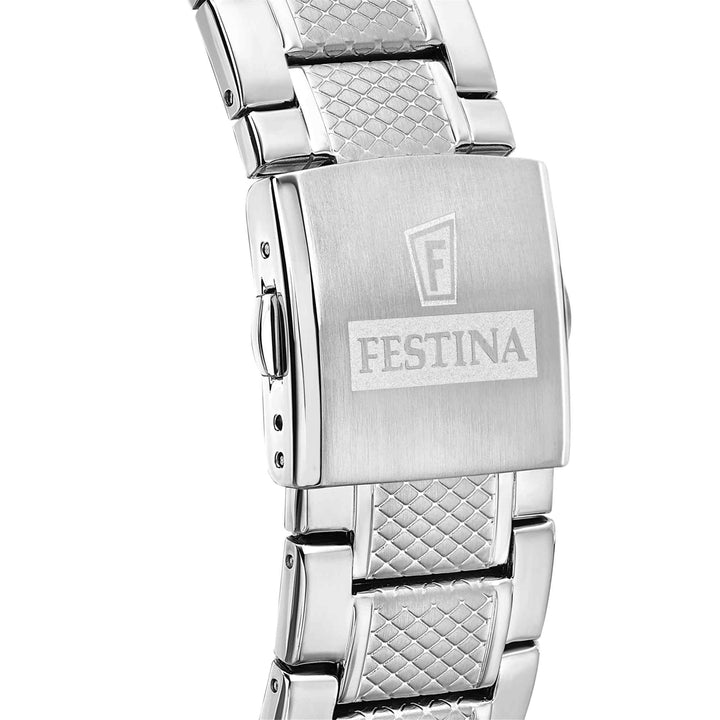 Festina F20668/4 Men's Black Dial Chronograph Wristwatch (8106660167906)