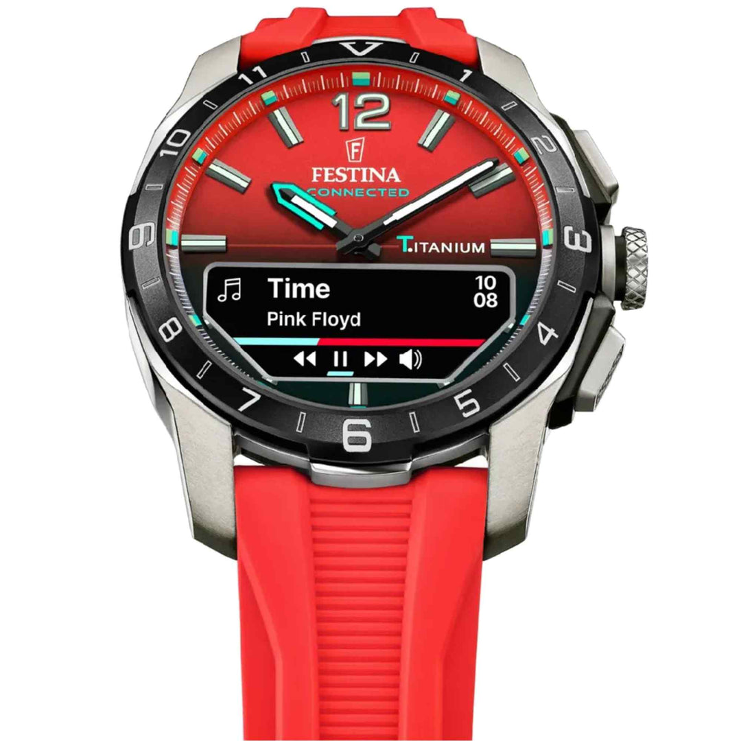 Festina F23000/6 Men's Connected D Red Wristwatch