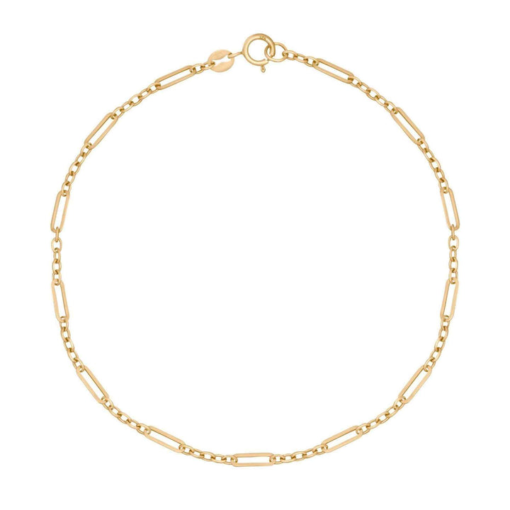 Elements Gold GB514 Mixed Length Link Bracelet