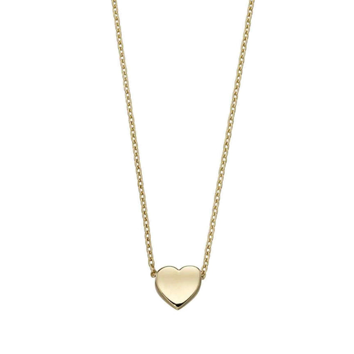 Elements Gold GN309 Small Heart Necklace