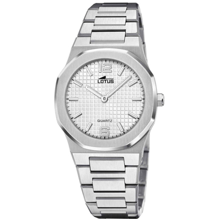 Lotus L18843/2 Women's Nacre Silver Dial Wristwatch