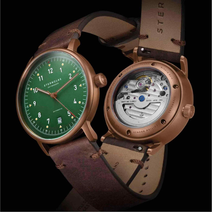 Sternglas S02-LMR19-VI17 Lumatik Bronze Automatic Wristwatch