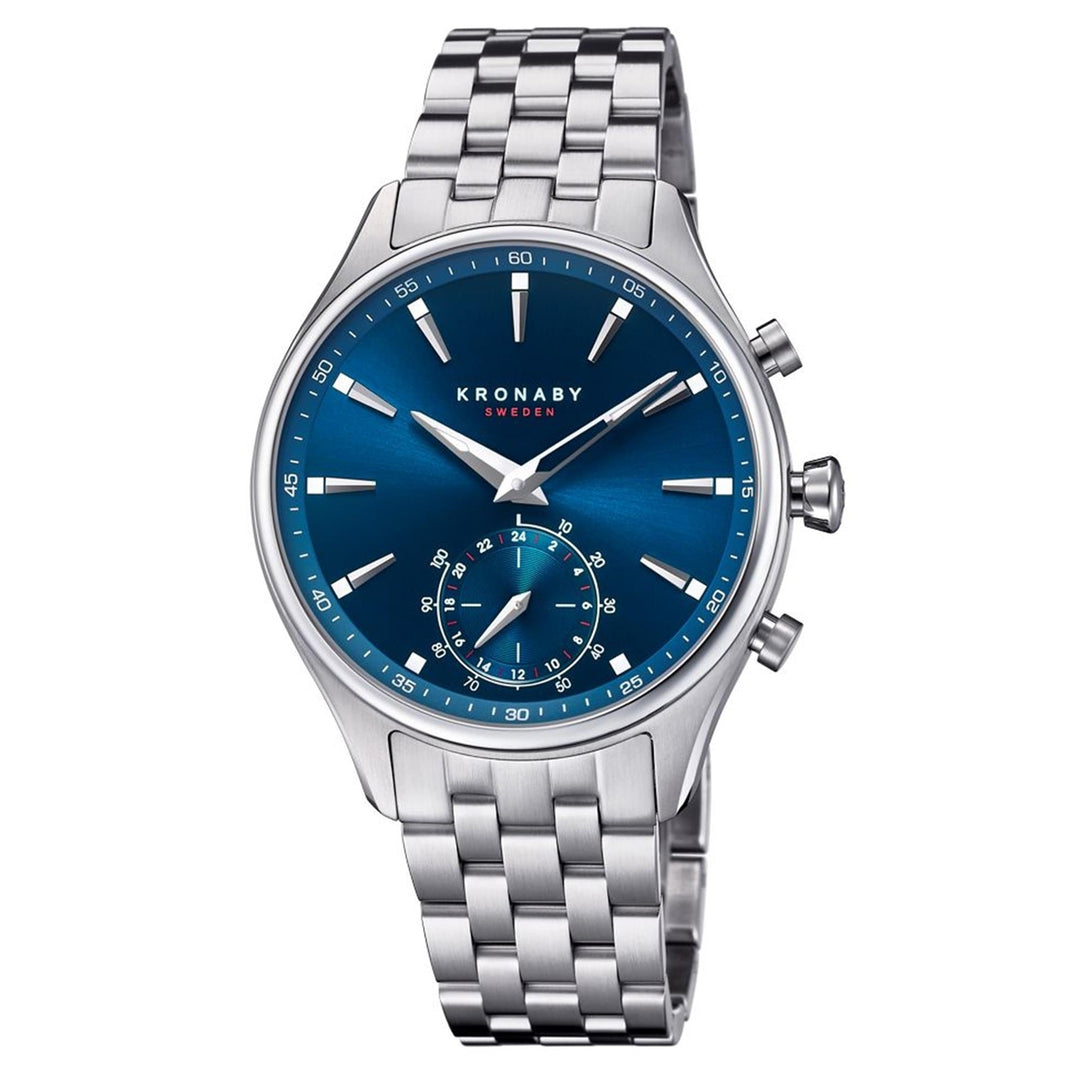 Kronaby S3119-1 Men's Sekel Smartwatch Blue Dial - H S Johnson (7505110171874)