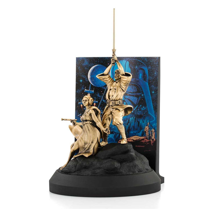 Star Wars By Royal Selangor 0179026E Limited Edition Gilt A New Hope Diorama - H S Johnson (7505258873058)