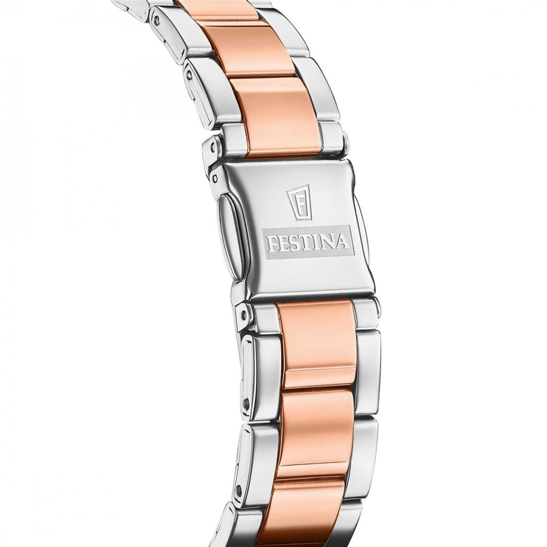 Festina F20595/1 Women's Mademoiselle Two Tone Bracelet Wristwatch - H S Johnson (7797537341666)