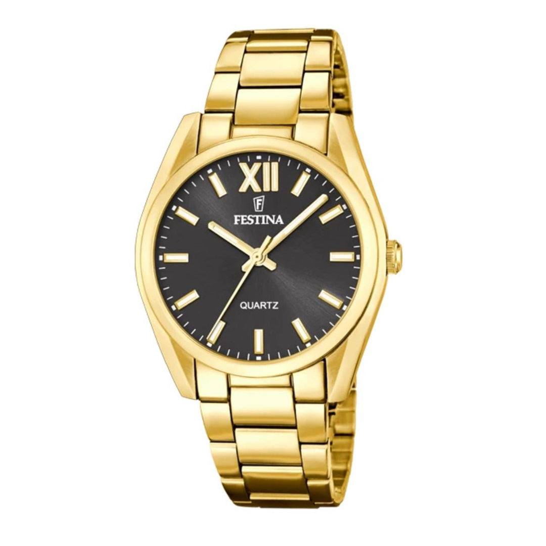 Festina F20640/6 Women's Boyfriend Gold Tone Bracelet Wristwatch - H S Johnson (7849026191586)