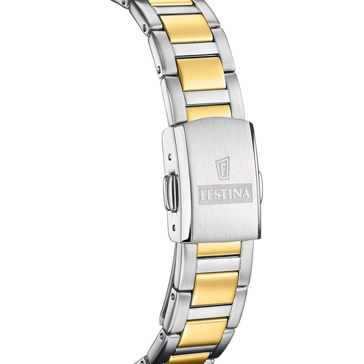 Festina F20655/1 Women's Solar Energy Two Tone Wristwatch | H S Johnson (8044126142690)