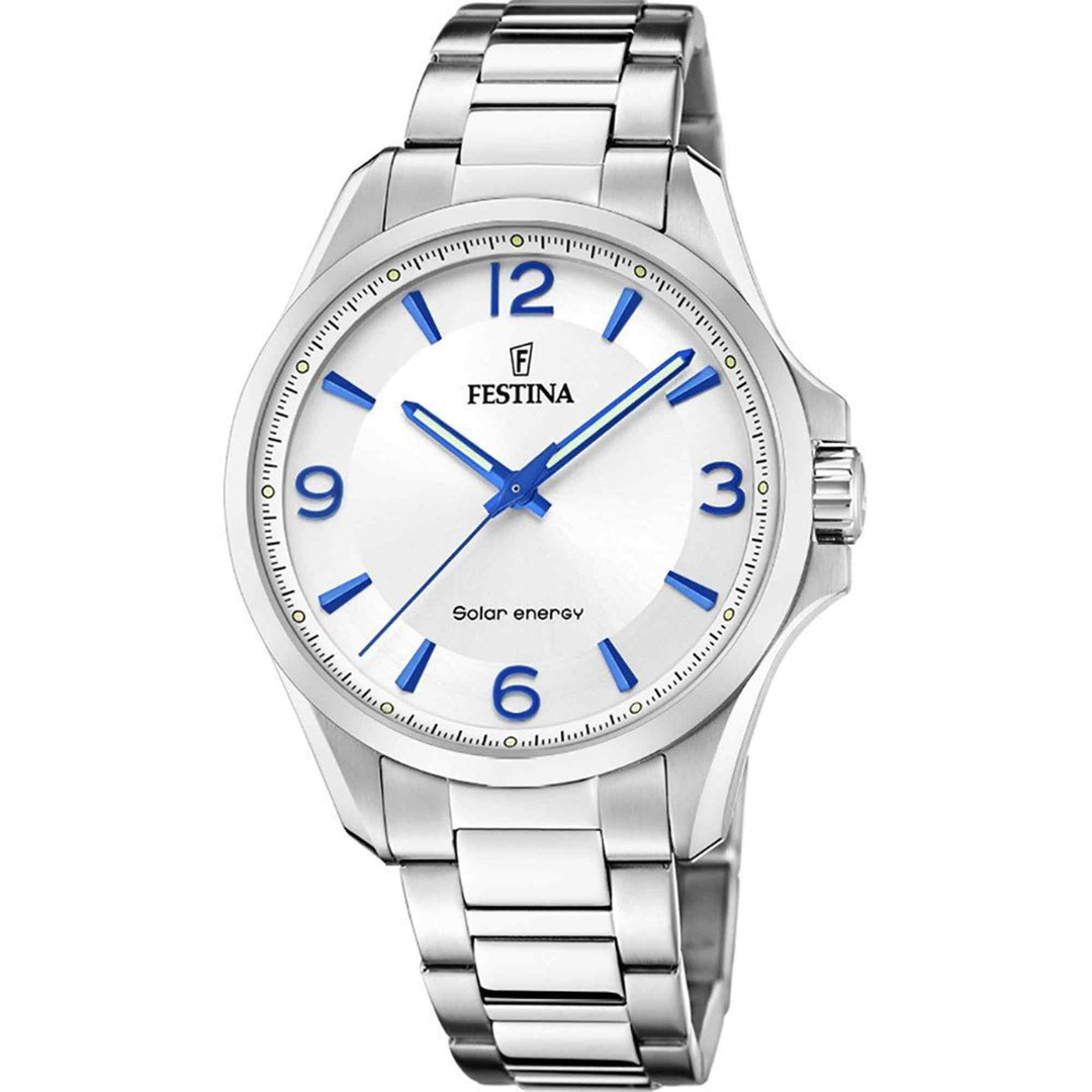 Festina F20656/1 Men's Solar Energy Stainless Steel Wristwatch | H S Johnson (8044135284962)