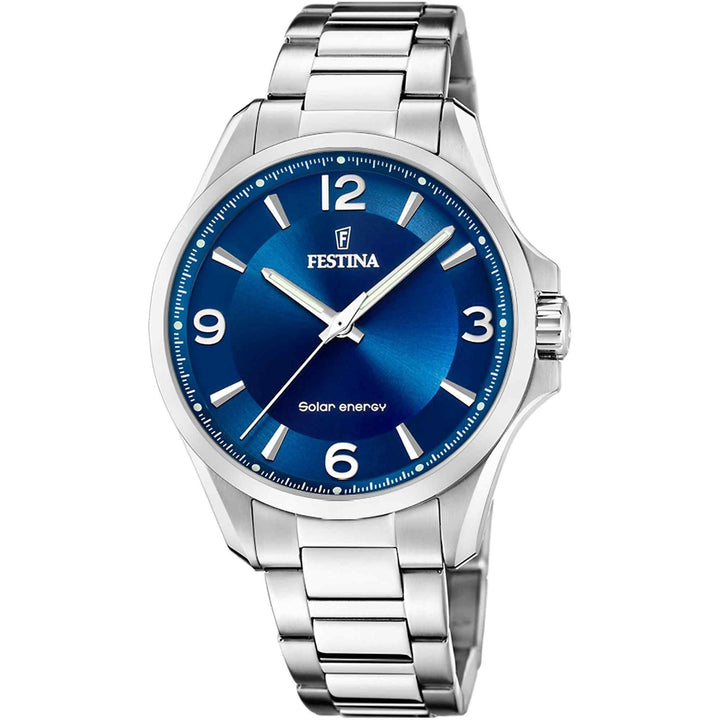 Festina F20656/2 Men's Solar Energy Stainless Steel Wristwatch | H S Johnson (8044137578722)