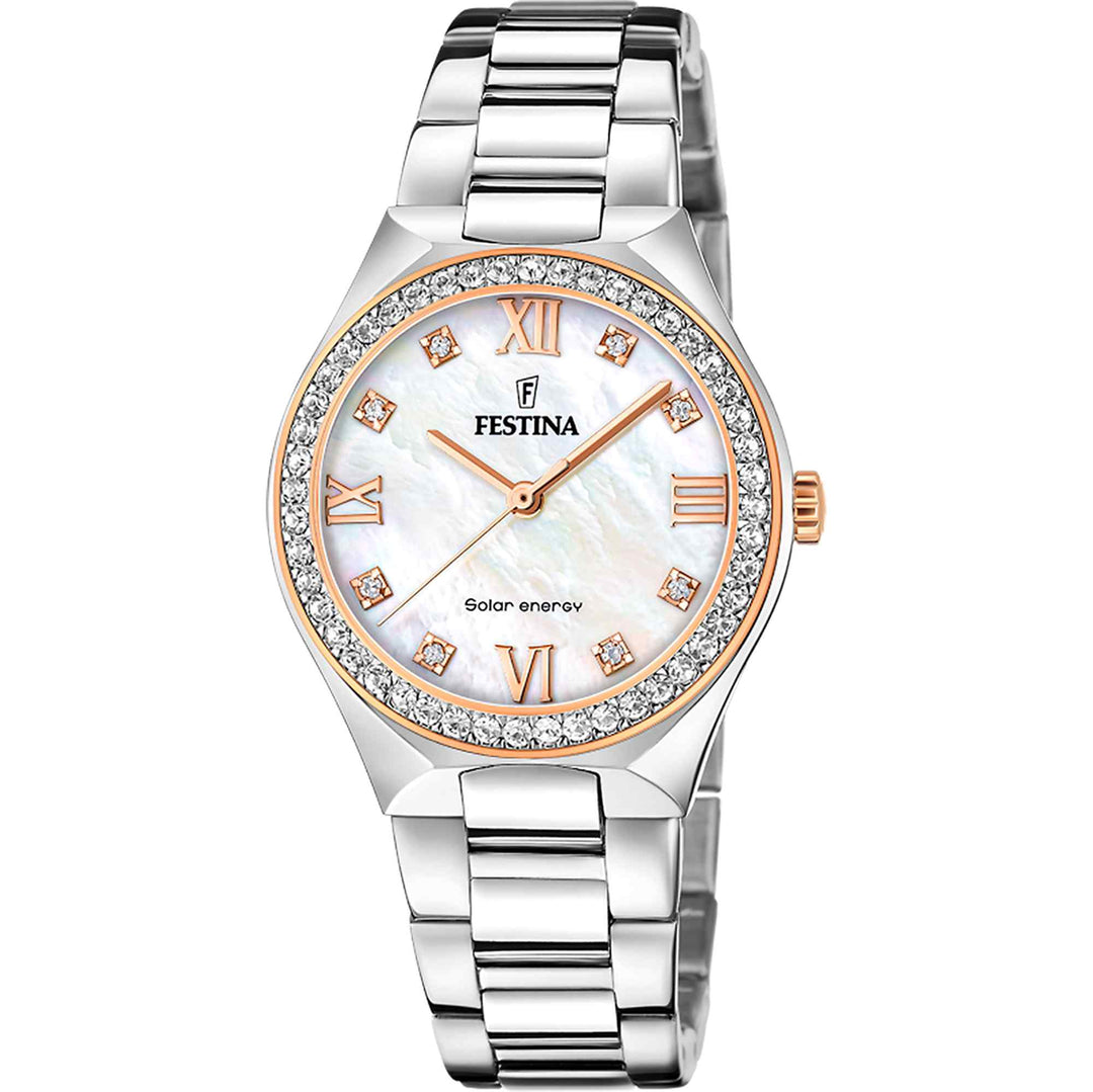 Festina F20658/1 Women's Solar Energy Steel Bracelet Wristwatch - H S Johnson (8037035114722)