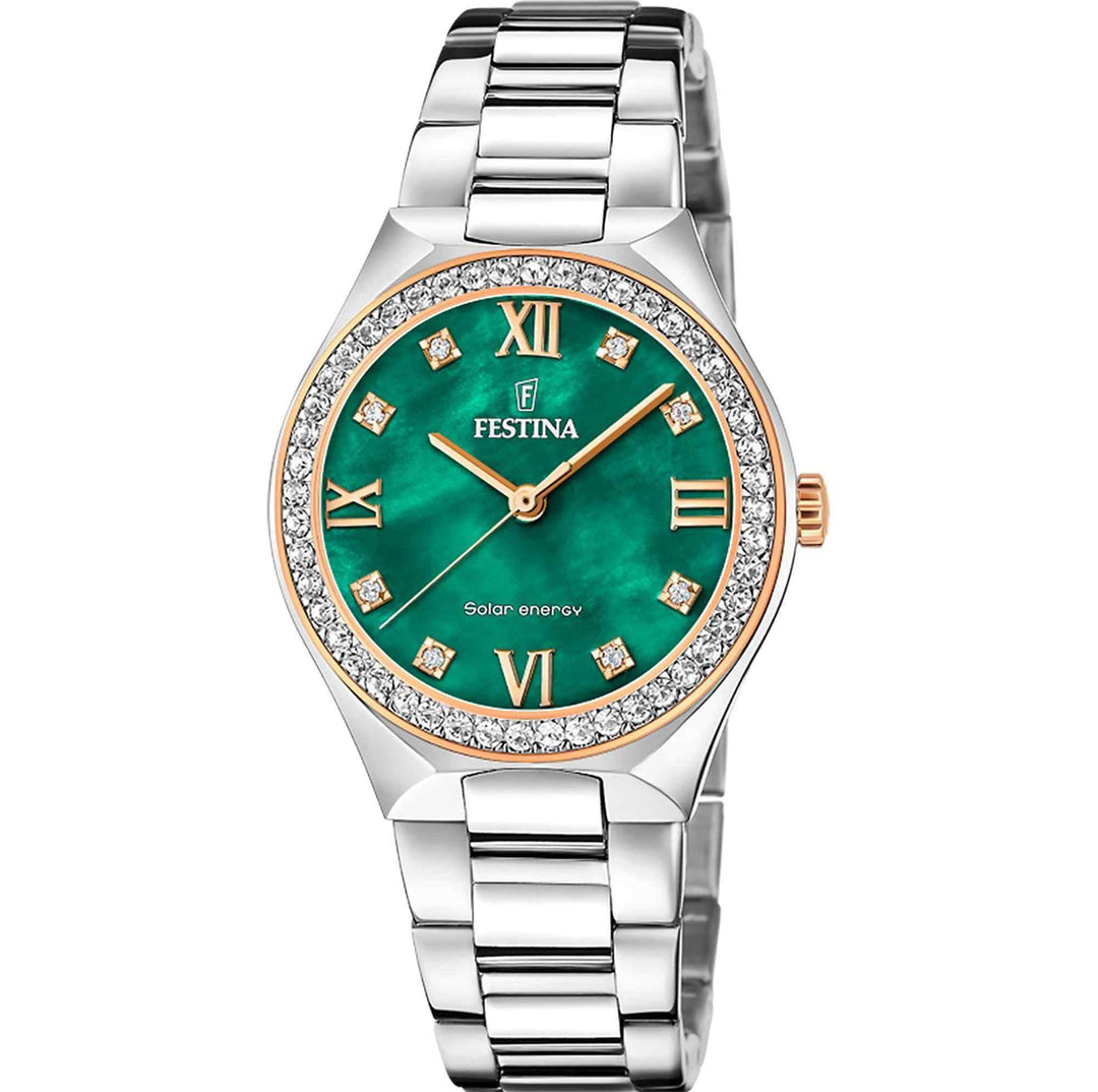 Festina F20658/3 Women's Solar Energy Steel Bracelet Wristwatch - H S Johnson (8037045141730)