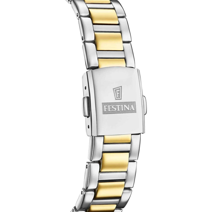 Festina F20659/2 Women's Solar Energy Two Tone Wristwatch - H S Johnson (8037050417378)